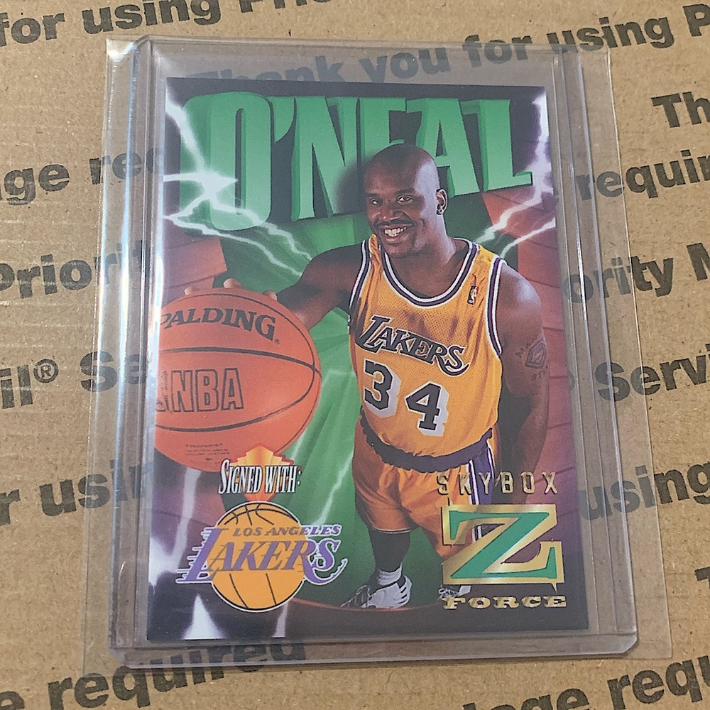 Shaquille O’Neal ‘96 SkyBox Sticker Card